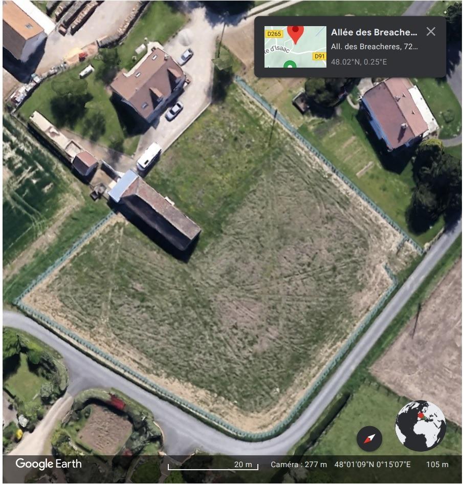 Building Plot à Yvré-l'Évêque