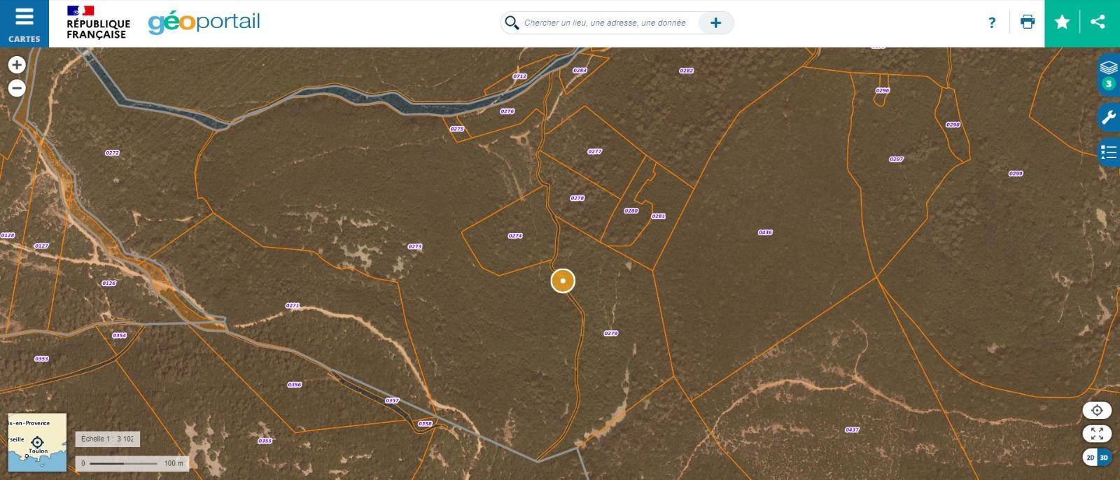 Terrain de Loisirs – Bois - Étang à Sainte-Anastasie-sur-Issole