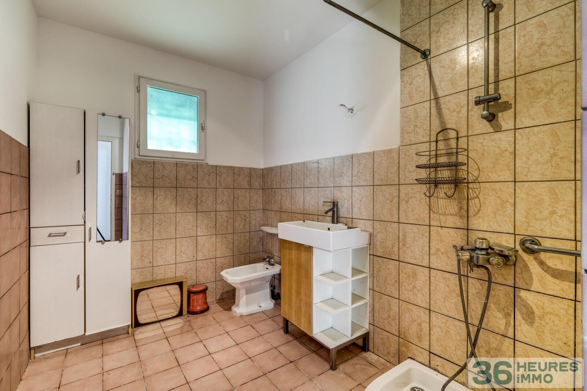 Maison avec grand terrain