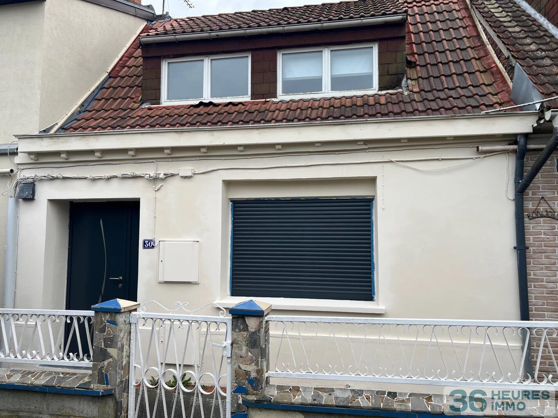 LEERS. Maison flamande 3 PIECES 77 m² Jardin