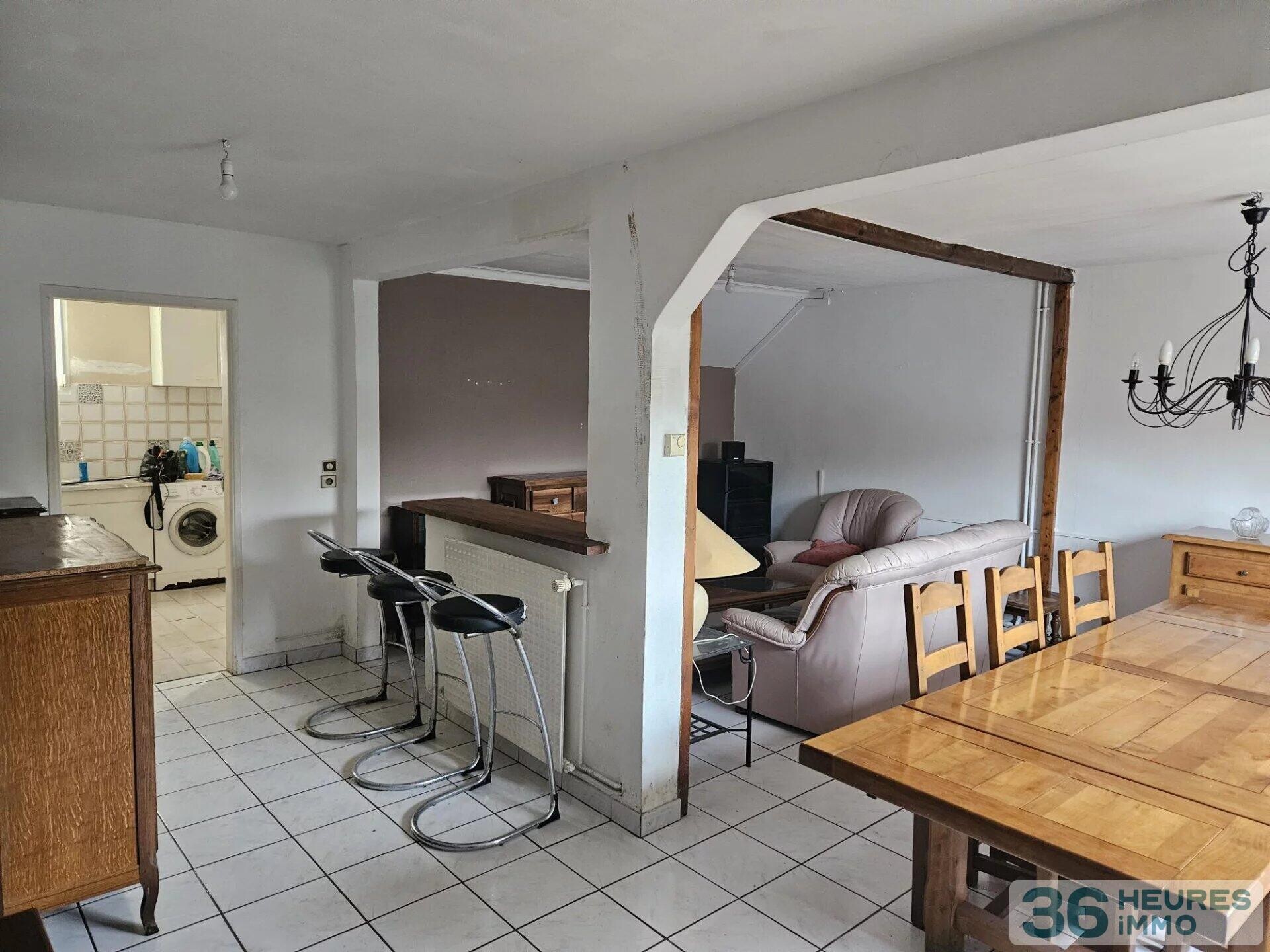 LEERS. Maison flamande 3 PIECES 77 m² Jardin