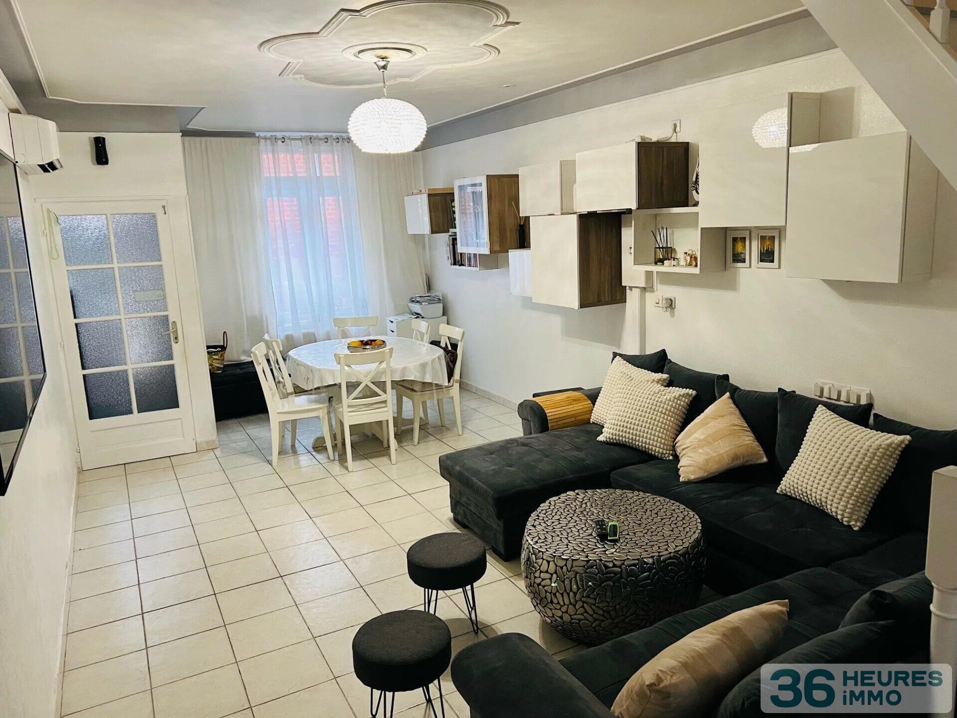 ROUBAIX Maison 1930 mitoyenne 5 pieces 93 m²