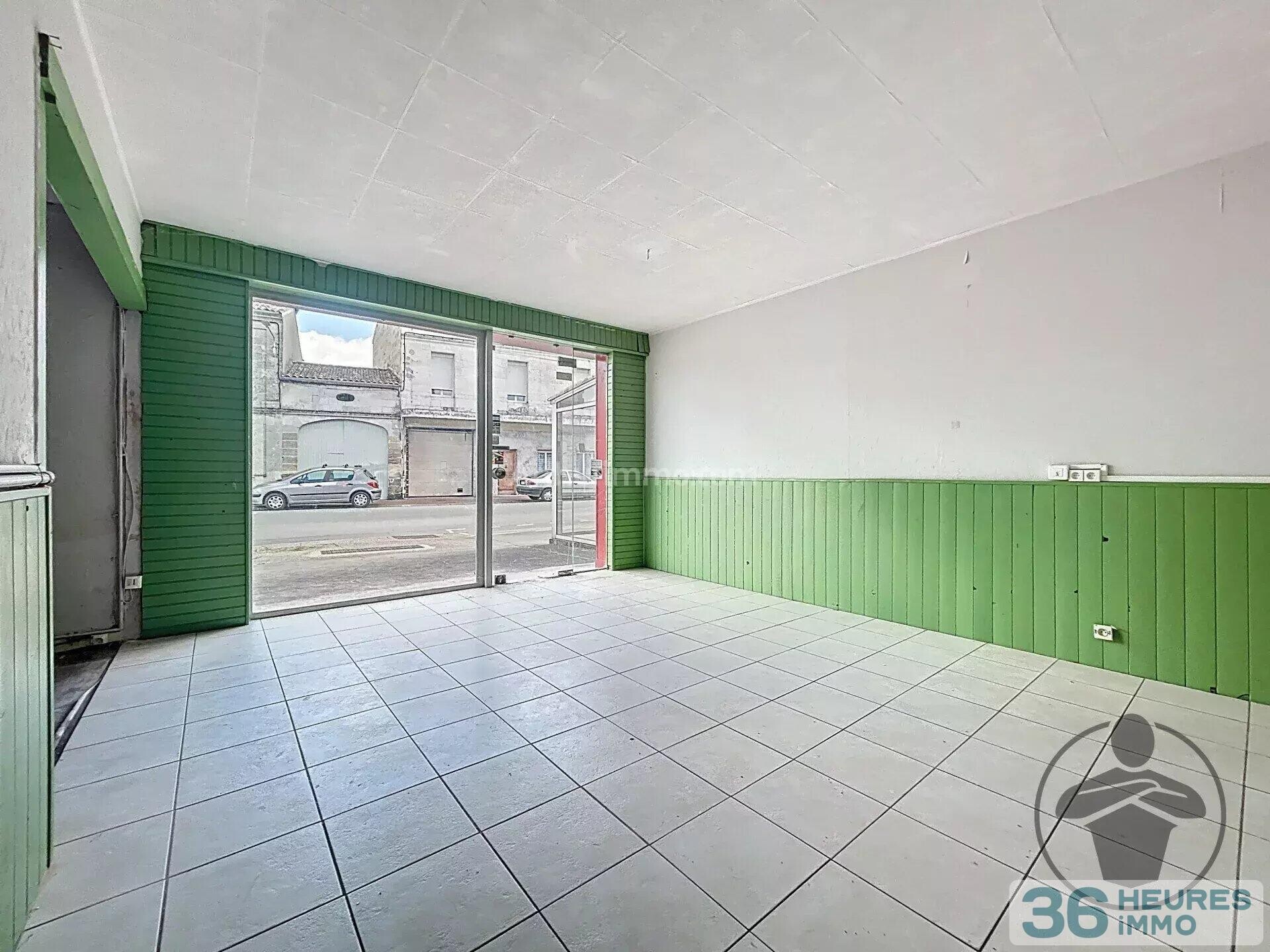 Immeuble 10 pièces en centre-ville de Coutras