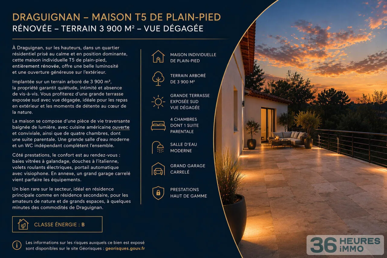 Maison à Draguignan